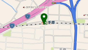 手原の地図画像