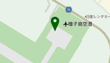 種子島空港の地図画像