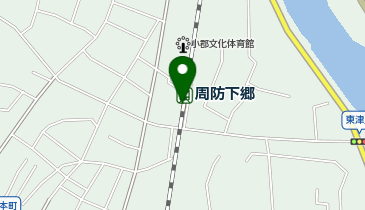 周防下郷の地図画像