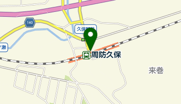 周防久保の地図画像