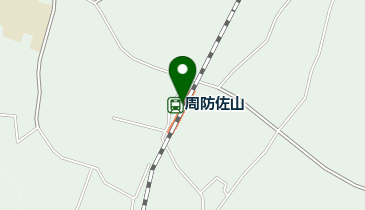 周防佐山の地図画像