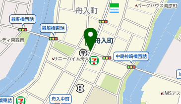 舟入町の地図画像