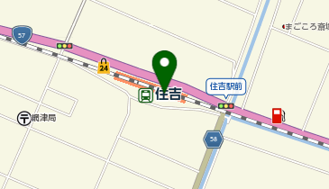 住吉(熊本県)の地図画像