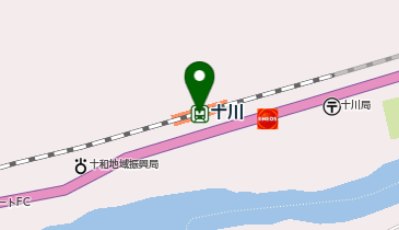 十川(高知県)の地図画像