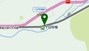 十日市場(山梨県)の地図画像