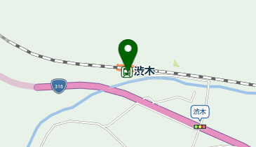 渋木の地図画像