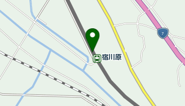 宿川原の地図画像