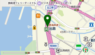 出島の地図画像