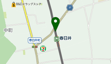 春日井(名鉄線)の地図画像