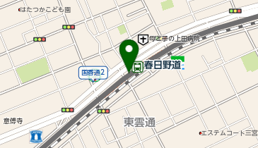 春日野道(阪急線)の地図画像