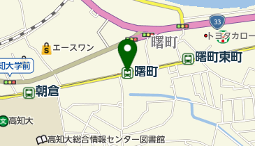 曙町の地図画像