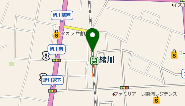 緒川の地図画像