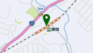 勝間の地図画像