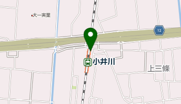 小井川の地図画像