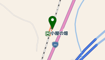 小屋の畑の地図画像