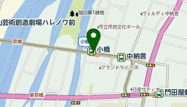 小橋の地図画像