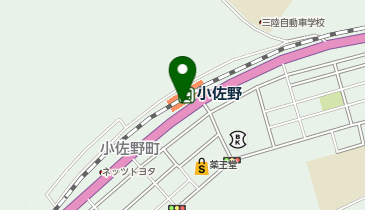 小佐野の地図画像