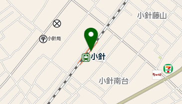 小針の地図画像
