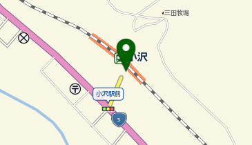 小沢(北海道)の地図画像