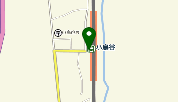 小鳥谷の地図画像