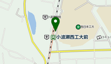 小波瀬西工大前の地図画像
