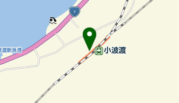 小波渡の地図画像