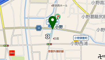 小野(京都府)の地図画像