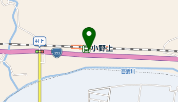 小野上の地図画像