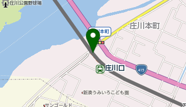 庄川口の地図画像