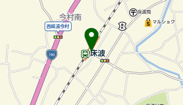 床波の地図画像