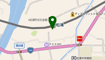 松浦の地図画像