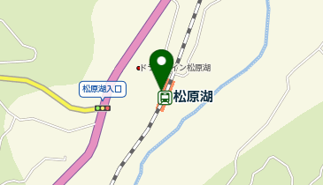 松原湖の地図画像