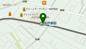 松戸新田の地図画像