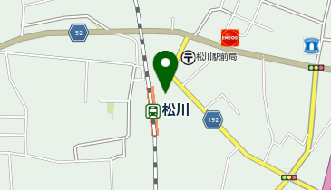 松川の地図画像