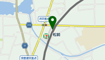 松前の地図画像