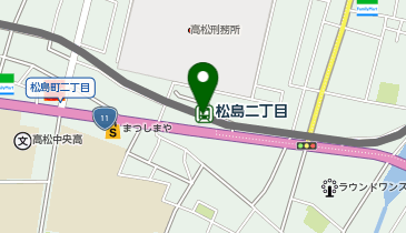 松島二丁目の地図画像