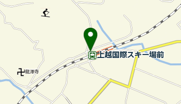 上越国際スキー場前の地図画像