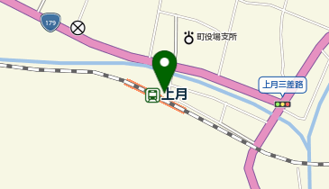 上月の地図画像