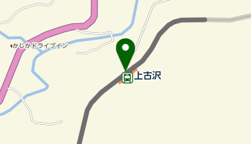 上古沢の地図画像