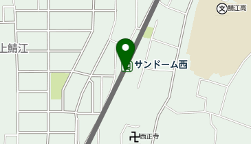 サンドーム西の地図画像