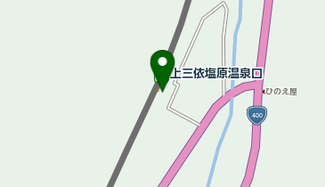 上三依塩原温泉口の地図画像