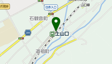 上山口の地図画像