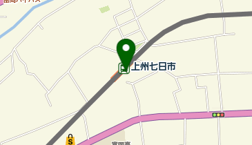 上州七日市の地図画像