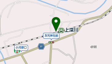 上深川の地図画像