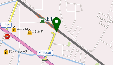 上川内の地図画像