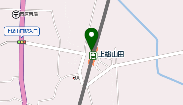 上総山田の地図画像