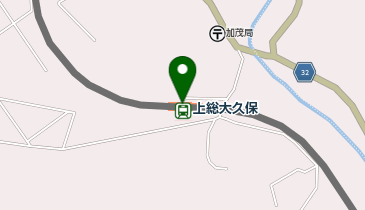 上総大久保の地図画像