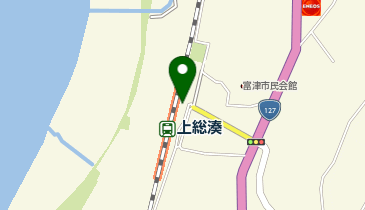 上総湊の地図画像