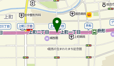 上町一丁目の地図画像