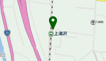 上湯沢の地図画像